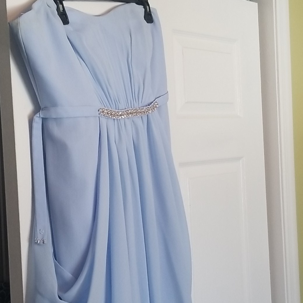 Bridesmaid Dress Babyblue Color